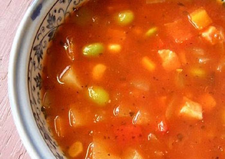 Get Fresh With Very Filling Minestrone