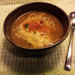 A picture of Fire Roasted Pork Chile Verde.