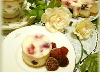 Without Fail Serving Recipe Rich Very Berry NY Cheesecake Practical Delicious