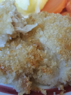 A picture of Garlic, Butter and Panko Crusted Chicken.