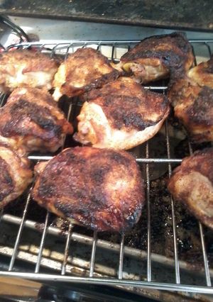 A picture of Pressure Cooker Chicken Thighs.