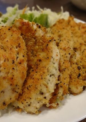 A picture of Breaded & Pan-Fried Chicken Tenders.