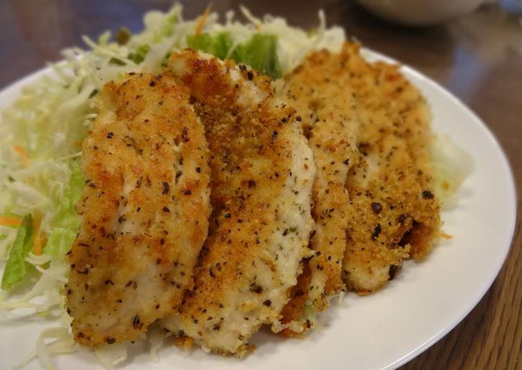 Recipe of Ultimate Breaded &amp; Pan-Fried Chicken Tenders