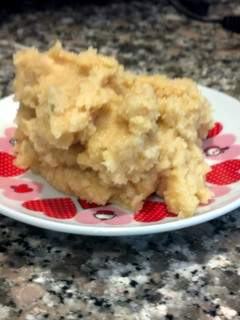 A picture of Sugary Peanut Butter Frosting.