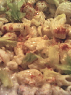 A picture of Homemade Macaroni Salad.