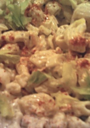 A picture of Homemade Macaroni Salad.