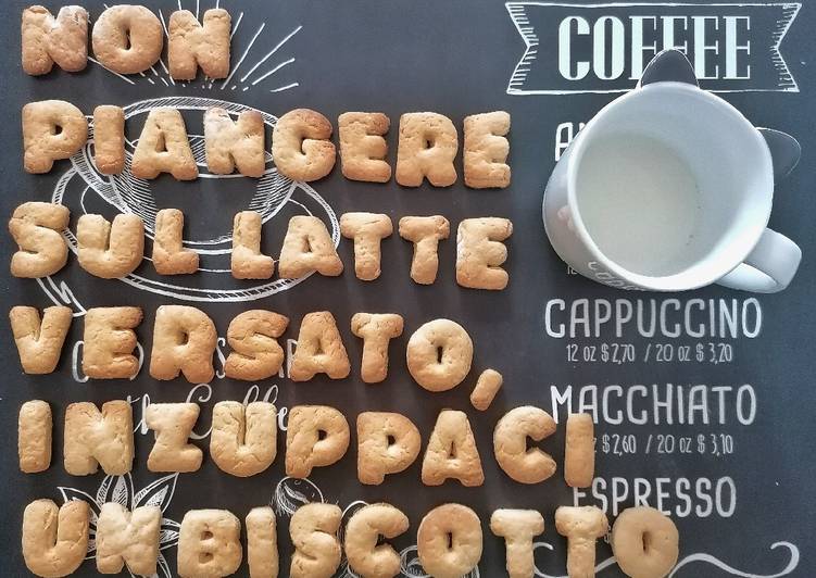 Letterine di biscotto