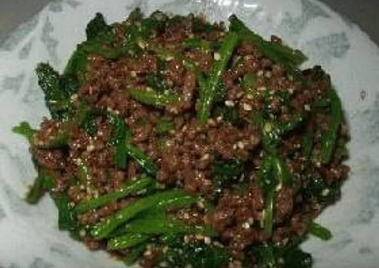 Recipe of Favorite Spinach and Beef Namul