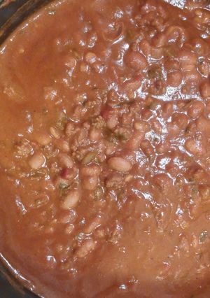 A picture of Chili Beans With a Twist.