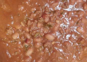 Easiest Way to Make Appetizing Chili Beans With a Twist