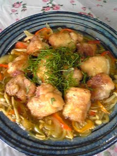 A picture of Miso Butter Sautéed Chicken.