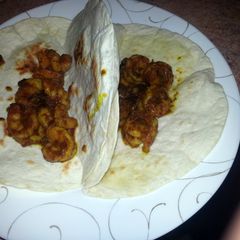 A picture of Curry Shrimp Tacos.