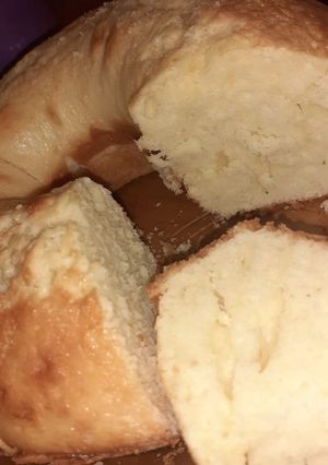 Una foto de Budín de limón o naranja o vainilla económico con cosas de casa!