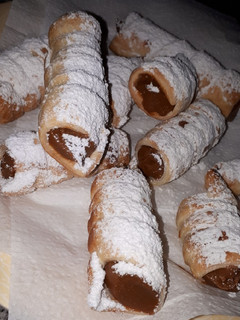 Una foto de Cañoncitos de falso hojaldre