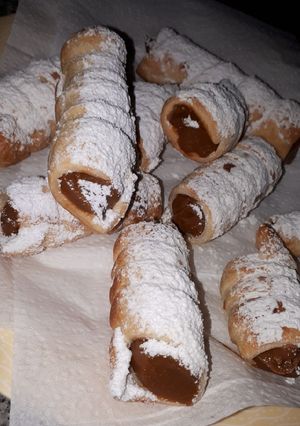 Una foto de Cañoncitos de falso hojaldre