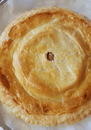Une photo de Feuilleté au reblochon