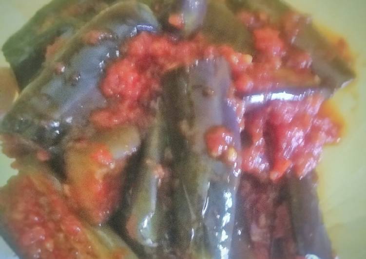 Balado terong ungu