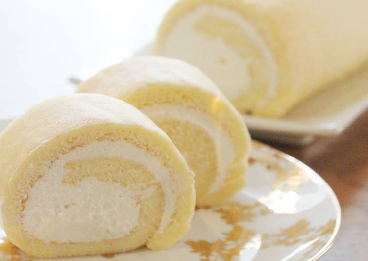 Easiest Way to Make Perfect Cheese Cream Rice Flour Roll Cake