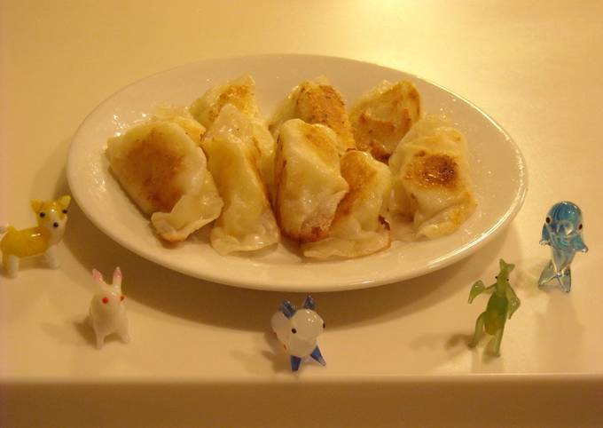 Recipe of Quick ☆Crispy Potato Gyoza☆