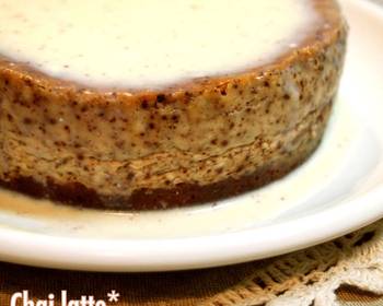 Without Fail Making Recipe Cinnamon Flavored Chai Latte Cheesecake Delicious