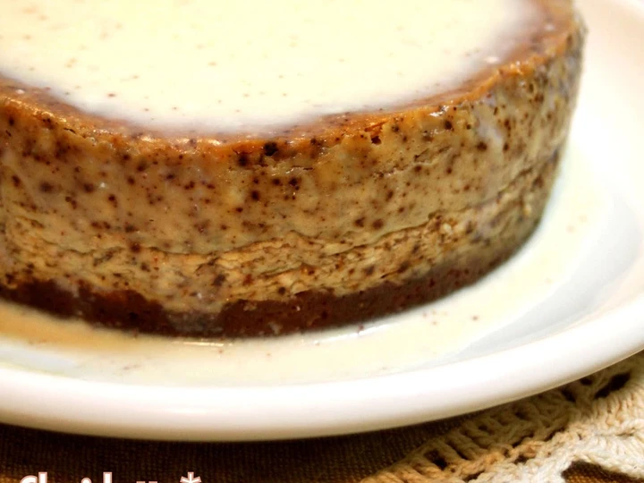 Easy Way Make Cinnamon Flavored Chai Latte Cheesecake the  Makes Drooling Perfect