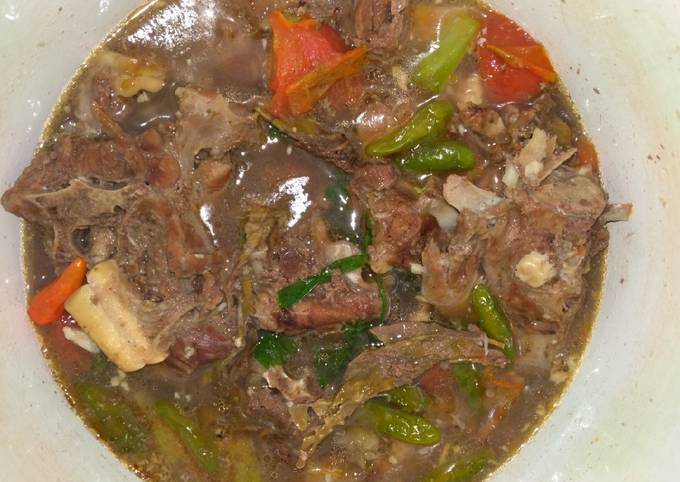 Resep Sop Daging Tulang Kambing oleh Dewanti Asih Cookpad