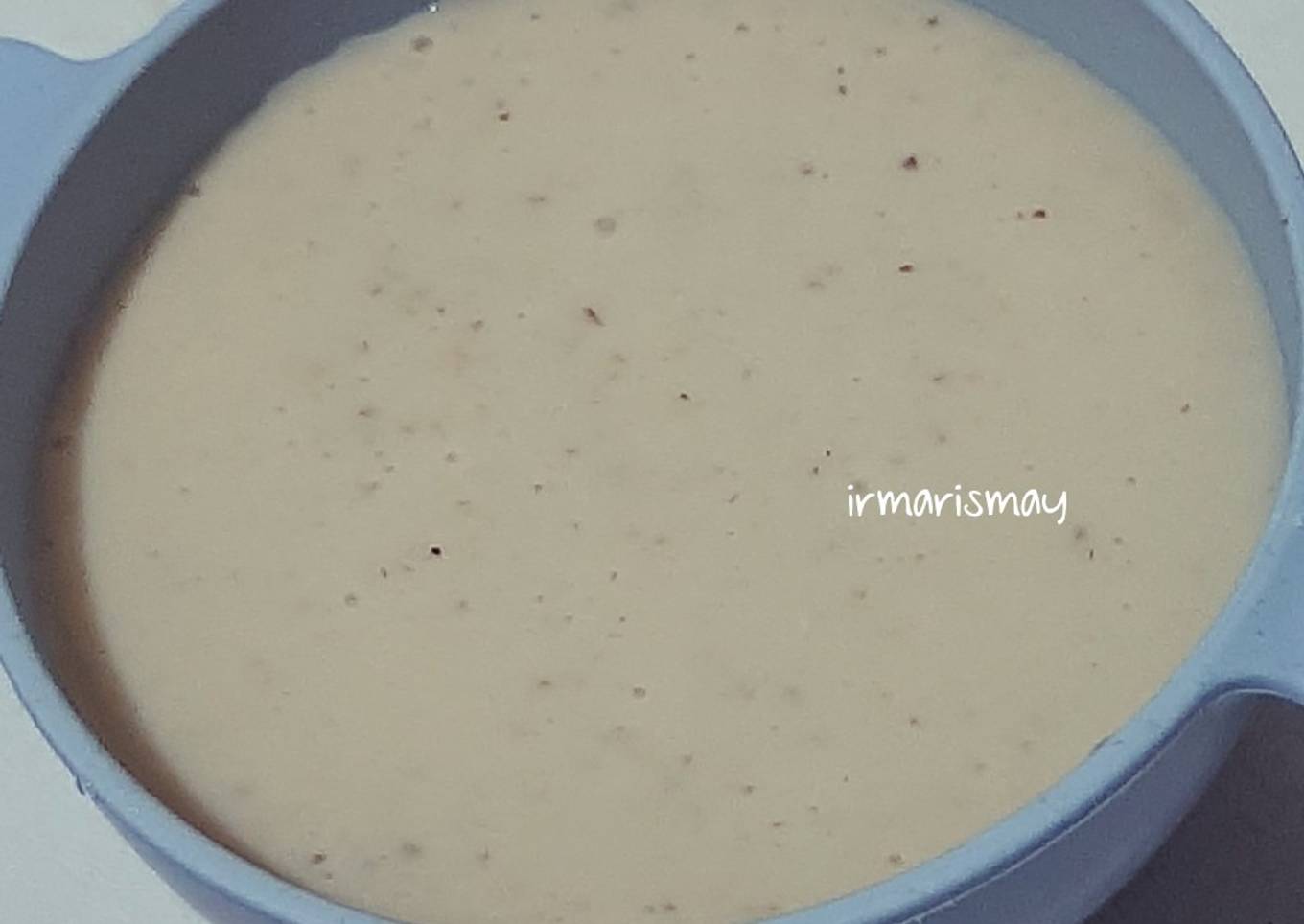 168. #MPASI Bubur Udang Tempe