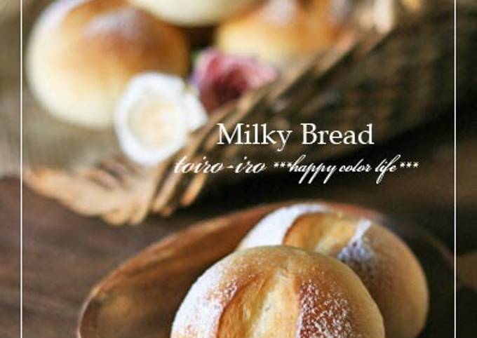 Recipe of Super Quick Homemade Really Popular Milky Bread Rolls! Made with a Bread Machine