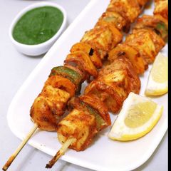 A picture of Restaurant-style Paneer Tikka.