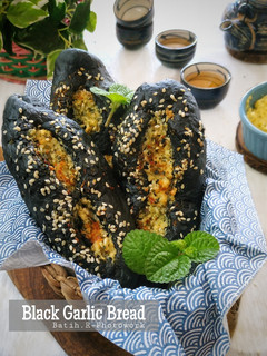 Foto resep Black Garlic Bread