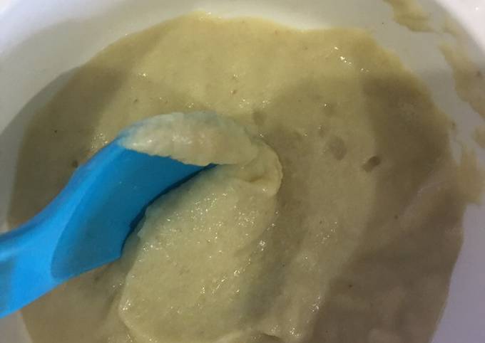 Mpasi 6m mashed potato double protein