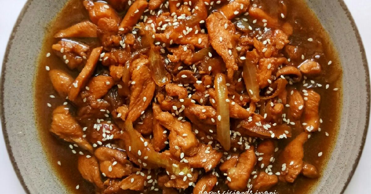 Yakiniku Chicken Rice Resep Chicken Yakiniku oleh Cici Andriyani - Cookpad