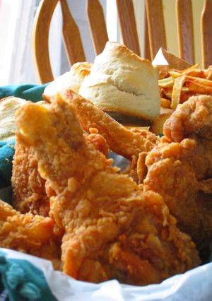 A picture of Fried Chicken.