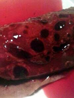 A picture of Cherry Chocolate Crepes.