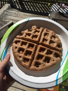 A picture of Chocolate Waffles.