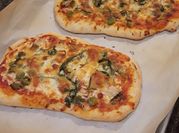 A picture of homemade pizza