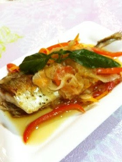 A picture of Quick Mackerel Nanban without Deep-Frying.