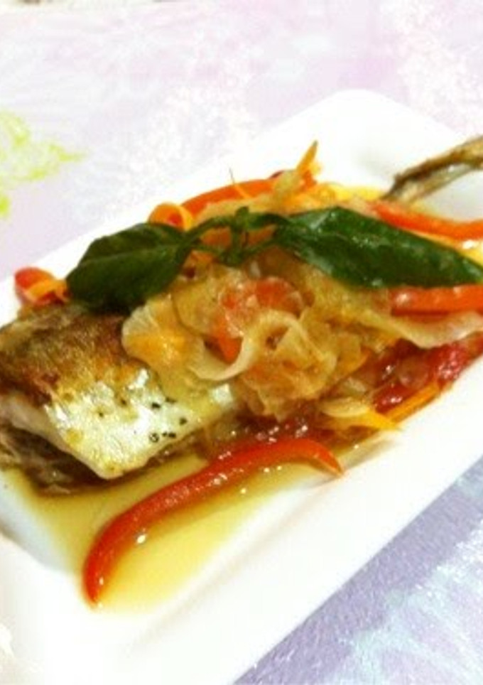 A picture of Quick Mackerel Nanban without Deep-Frying.