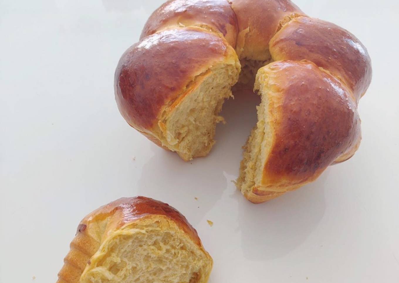 Brioche sans beurre