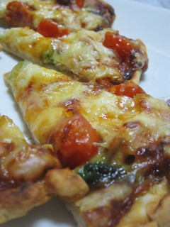 A picture of Easy, Crispy Rice Flour Pizza.