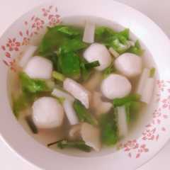 A picture of #628 fish soup simple.