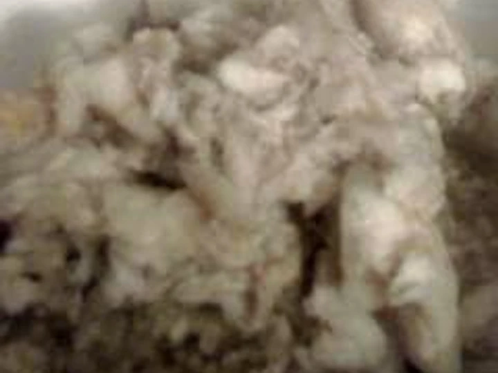 Recipe Kacang hijau &amp;amp; nasi merah bawang dengan ikan &amp;amp; kaldu which So Delicious