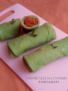 Foto resep Dadar Gulung Unti Kelapa