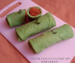 Resep Populer Dadar Gulung Unti Kelapa Praktis Enak
