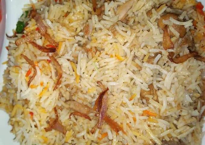 Chicken aloo Spicy biryani