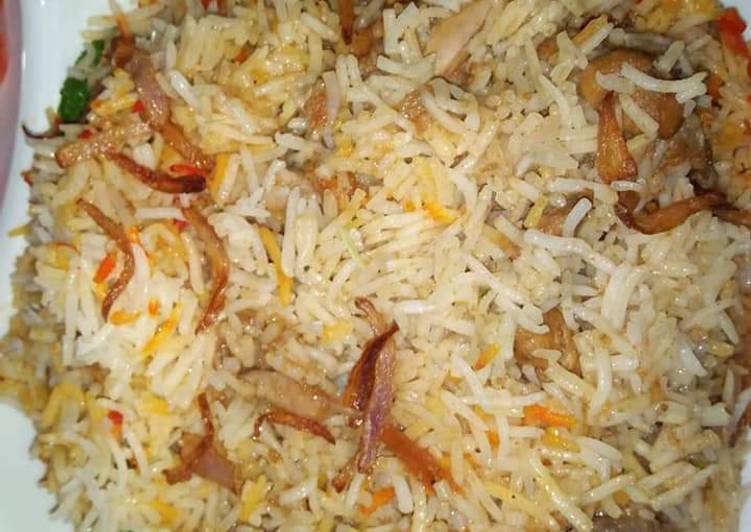 Chicken Aloo Spicy Biryani Recipe By Sana Adnan Cookpad