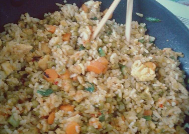 Simple Way to Prepare Quick Fried Rice