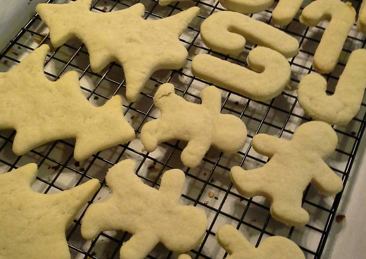 Easiest Way to Make Homemade Best Cut-Out Sugar Cookies