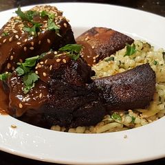 A picture of Pomegranate Braised Short Ribs.