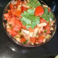 Kachumber salad A picture of Kachumber salad.
